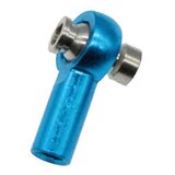 Max Maxb Aluminum M3 Link Rod End Ball Joint CW for 1/10 RC Car Crawler Buggy Blue
