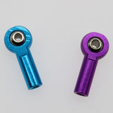Max M3 Metal Ball Head Holder Joint Rod End for RC Car Crawler Purple