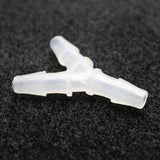 Maxbell 3 Pieces Y Type Equal Diameter Tee Hose Joints Silicone Tube 12mm