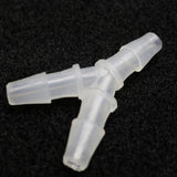 Maxbell 3 Pieces Y Type Equal Diameter Tee Hose Joints Silicone Tube 12mm