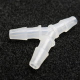 Maxbell 3 Pieces Y Type Equal Diameter Tee Hose Joints Silicone Tube 12mm