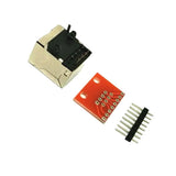 Max RJ45 Connector PCB and Breakout Board Kit Check Ethernet  Not Weld