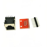 Max RJ45 Connector PCB and Breakout Board Kit Check Ethernet  Not Weld