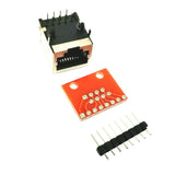 Max RJ45 Connector PCB and Breakout Board Kit Check Ethernet  Not Weld