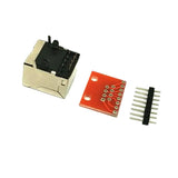 Max RJ45 Connector PCB and Breakout Board Kit Check Ethernet  Not Weld