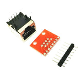 Max RJ45 Connector PCB and Breakout Board Kit Check Ethernet  Not Weld