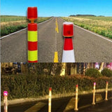 Max Maxb Led Waterproof Solar Warning Caution Lamp For Traffic Road Barricade JS-03