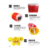 Max Maxb Led Waterproof Solar Warning Caution Lamp For Traffic Road Barricade JS-03