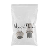 Max 1pair GX16 Air Plug Aviation Plug And Socket Connectors Cable Plug Socket GX16-8 Pin