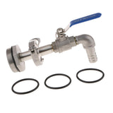 Max 90 Degree Ton Barrel Replacement Outlet Tap for Oil Water Outlet Discharge Port Inner Diameter 20MM