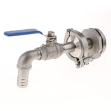 Max 90 Degree Ton Barrel Replacement Outlet Tap for Oil Water Outlet Discharge Port Inner Diameter 20MM
