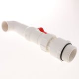 Max 90 Degree UPVC Oil Ton Barrel Valve Tap Discharge Port Inner Diameter 40MM
