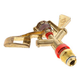 Max Alloy Impact Drive Sprinkler Garden Watering Irrigation Sprayer Head 4 Cents