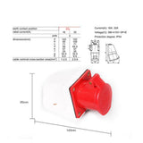 Max 380-415V 16A Waterproof Male And Female Connectors 3P+E IP44 6H Plug Socket