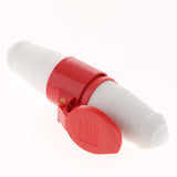 Maxbell Waterproof Power Cable Connector,Male Female Coupler 3/4P 014+214 4-Pin 16A