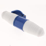 Maxbell Waterproof Power Cable Connector,Male Female Coupler 3/4P 013+213 3-Pin 16A