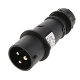 Max 220-250V 16A Waterproof Male /Female Connectors 2P+E IP44 6H Plug /Socket