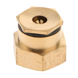 Max 4-cent Copper Adjustable Nozzle with Inner Wire Brass Atomizing Nozzle