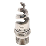 Max JR6085 Spiral Jet Cone Atomization Spray Nozzle 1/2 Inch Stainless Steel 316
