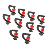 Max 10pcs G Type Plastic Greenhouse Humidifier irrigation Rotating Micro Nozzle
