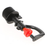 Max 10pcs Plastic Greenhouse Humidifier irrigation Rotating Micro Nozzle