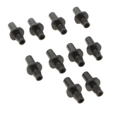 Max Irrigation Connector Joiner 10pcs Pipe System Barb Drip Tee Hose Coupling Single Barb