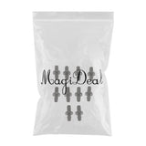 Max Irrigation Connector Joiner 10pcs Pipe System Barb Drip Tee Hose Coupling Single Barb