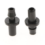 Max Irrigation Connector Joiner 10pcs Pipe System Barb Drip Tee Hose Coupling Single Barb