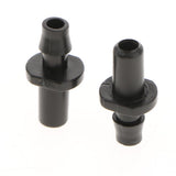 Max Irrigation Connector Joiner 10pcs Pipe System Barb Drip Tee Hose Coupling Single Barb