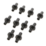 Max Irrigation Connector Joiner 10pcs Pipe System Barb Drip Tee Hose Coupling Single Barb