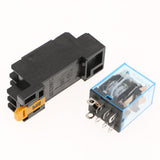 Maxbell Relay LY2NJ Small Relay 10A 8 PIN 2NO2NC Power Relay and Socket Base DC24V