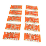 Max 10PCS SO/SSOP/TSSOP/SOIC16 to DIP Adapter PCB Board Converter Double Sides