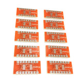 Max 10PCS SO/SSOP/TSSOP/SOIC16 to DIP Adapter PCB Board Converter Double Sides