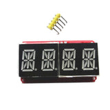 Max 0.54" 4 bit Digital LED Display Module I2C Interface For Arduino Red Yellow