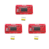 Max 0.54" 4 bit Digital LED Display Module I2C Interface For Arduino Red Yellow