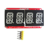 Max 0.54" 4 bit Digital LED Display Module I2C Interface For Arduino Red Yellow