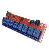Max Maxb 8 Channel USB Relay Module HID No Drive USB Relay for MCU Control 5V
