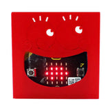 Max YahBoom Big Mouth Pattern Silicone Protective Case for Micro:bit Board red