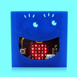 Max YahBoom Big Mouth Pattern Silicone Protective Case for Micro:bit Board blue