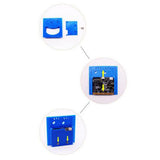 Max YahBoom Big Mouth Pattern Silicone Protective Case for Micro:bit Board blue
