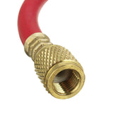 Max Car R12 R22 Can Tap Tapper Air Conditioning Refrigerant Recharge Hose Kit Red