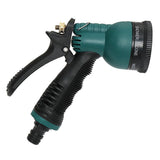 Maxbell Car Garden Hose Wash Nozzle Water Sprayer With 8 Spray Patterns Alloy
