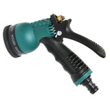 Maxbell Car Garden Hose Wash Nozzle Water Sprayer With 8 Spray Patterns Alloy