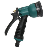 Maxbell Car Garden Hose Wash Nozzle Water Sprayer With 8 Spray Patterns Alloy