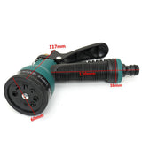 Maxbell Car Garden Hose Wash Nozzle Water Sprayer With 8 Spray Patterns Alloy