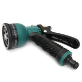 Maxbell Car Garden Hose Wash Nozzle Water Sprayer With 8 Spray Patterns Alloy