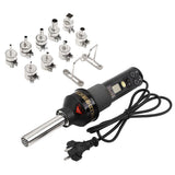 Max Maxb AC220V 450W Electronic Heat Hot Air Solder Gun Desoldering Station+ 9