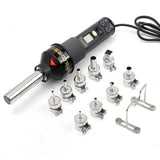 Max Maxb AC220V 450W Electronic Heat Hot Air Solder Gun Desoldering Station+ 9