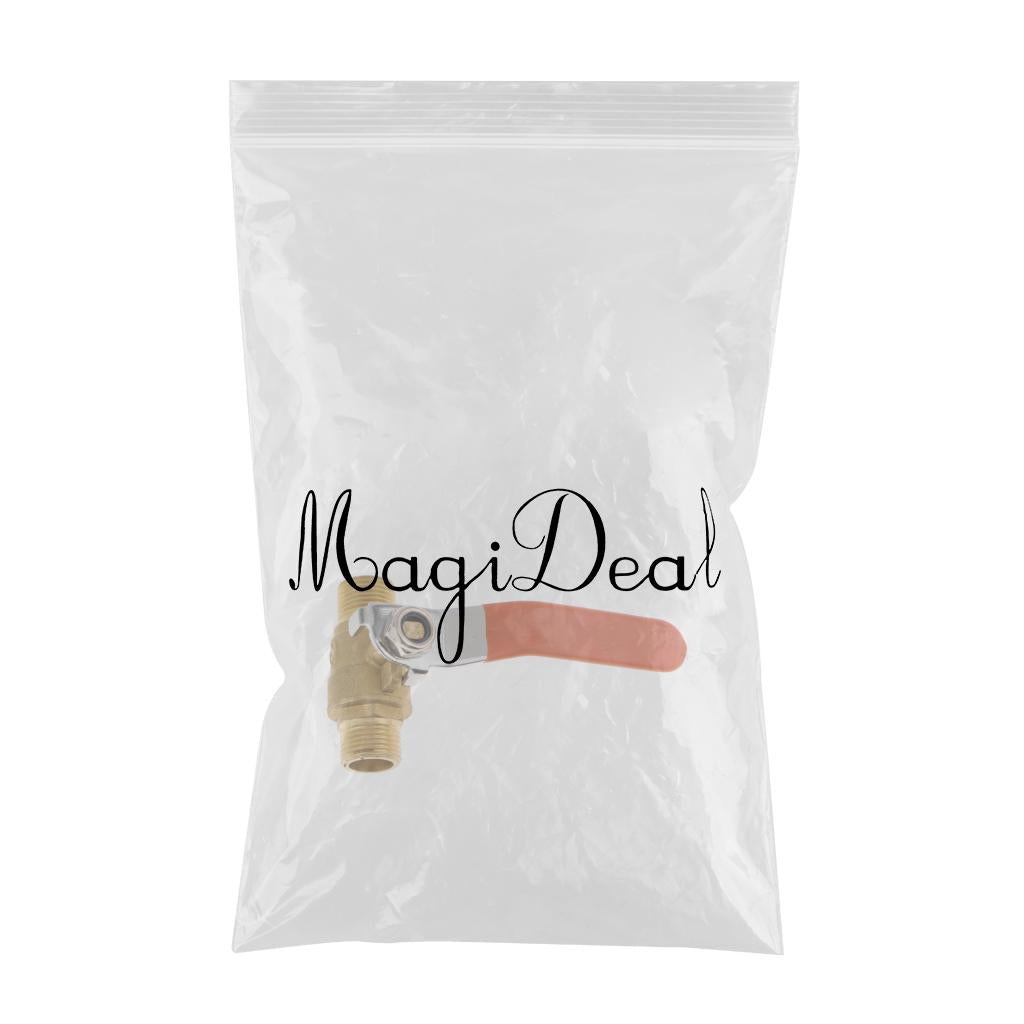 Max Maxb Copper Valve Thread Connector Thick double outside 3 Orange