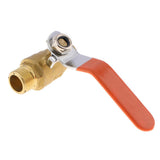 Max Maxb Copper Valve Thread Connector Thick double outside 3 Orange